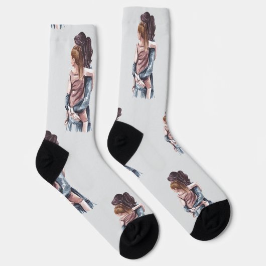 Happy Mother Day  Socken (Rechts)