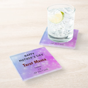 Happy Mother Day Tarot Mama Design Glasuntersetzer