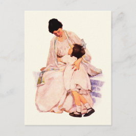 Happy Mother Day Vintag Art Postkarten