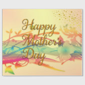Happy Mother’s Day 13 Geschenkpapier (Flach)