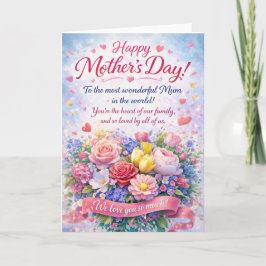 Happy Mother’s Day Floral Card Karte
