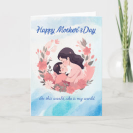 Happy Mother’s Day Floral Card Karte