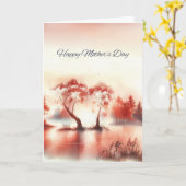 Happy Mother´s Day Karte (Gelbe Blume)