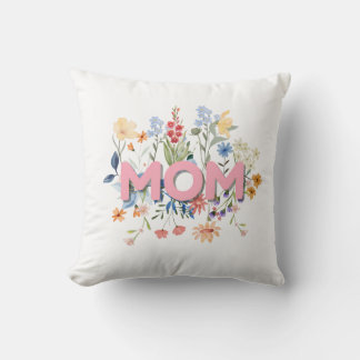 Happy Mother’s Day Throw Pillow | Cute Gift Kissen