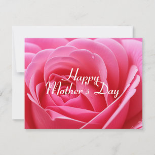 HAPPY MOTHERDAY ELEGANT ROSE EINLADUNG