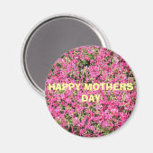 HAPPY MOTHERDAY MAGNET (Vorderseite/Rückseite)