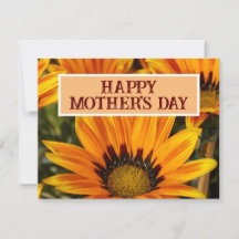 HAPPY MOTHERDAY SUNFLOWER MAMA BLUME