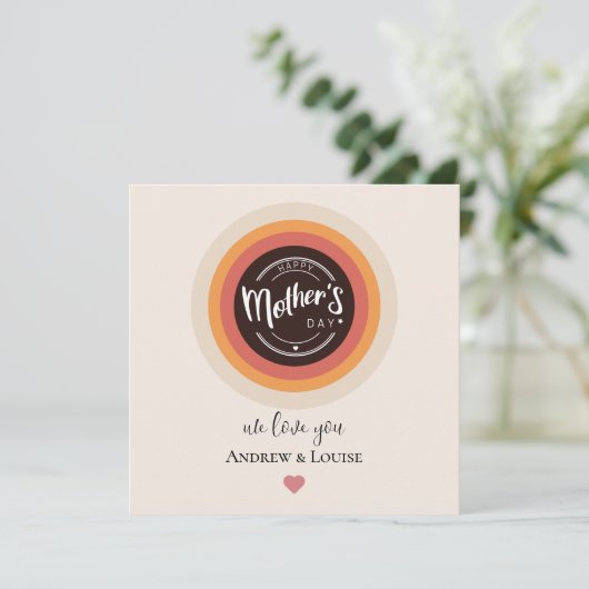 Happy Mother's Day (Stehend Vorderseite)