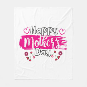 Happy Mother's Day 2025 Tshirt for Women Mama Gran Fleecedecke