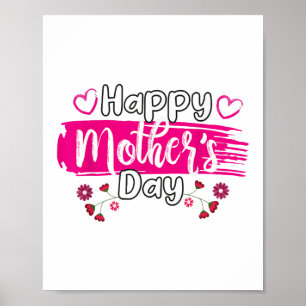 Happy Mother's Day 2025 Tshirt for Women Mama Gran Poster