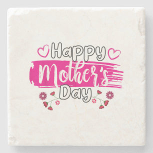 Happy Mother's Day 2025 Tshirt for Women Mama Gran Steinuntersetzer