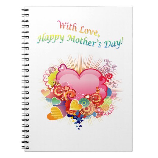 Happy Mother's Day #3 - Journal Notizblock (Vorderseite)