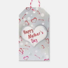 Happy Mother's Day 3D Paper Heart Geschenkanhänger