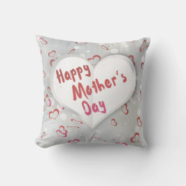 Happy Mother's Day 3D Paper Heart Kissen