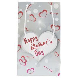 Happy Mother's Day 3D Paper Heart Kleine Geschenktüte