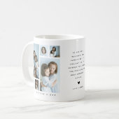'Happy Mother's Day' 6 Photo Collage Gift Kaffeetasse (Vorderseite Links)