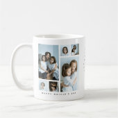 'Happy Mother's Day' 6 Photo Collage Gift Kaffeetasse (Links)