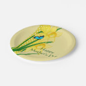 Happy Mother's Day 7 Inch Paper Plate Pappteller (Schrägansicht)