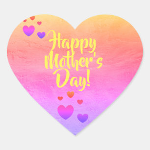 Happy Mother's Day Aufkleber von dalDesignNZ