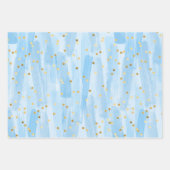 Happy Mother's day baby pink & blue Set von 3 Geschenkpapier Set (Vorderseite 2)