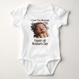 Happy Mother's day Baby Strampler