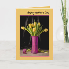 Happy Mother's Day Beautiful Tulips Feiertagskarte