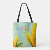 Happy Mother's Day Best Mamá je Yellow Tulips Tasche (Rückseite)