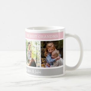 Happy Mother's Day Best Oma 4 Foto Collage Kaffeetasse