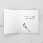 Happy Mother's Day Bouquet of Blume Card Karte (Innenseite)