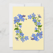 Happy Mother's Day Brunch Blumenladen Einladung (Rückseite)