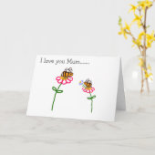 Happy Mother's Day BuzzAboutBees Grußkarte Karte (Gelbe Blume)