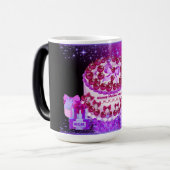 Happy Mother's Day Cake Mug Verwandlungstasse (Vorderseite Links)