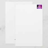 Happy Mother's Day Cake Stationery Briefpapier (Vorne/Hinten)