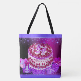 Happy Mother's Day Cake Tote Bag Tasche