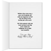 Happy Mother's Day Card (Innen (Rechts))
