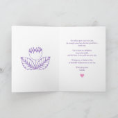 Happy Mother's Day Card 🌷 Artistic Blume Edition Karte (Innenseite)