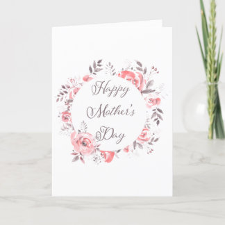 Happy Mother's Day Card Dankeskarte
