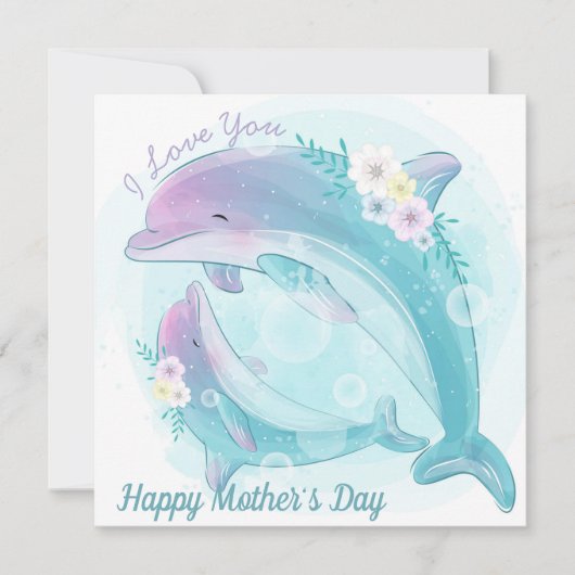 Happy Mother's Day Card Feiertagskarte (Vorderseite)
