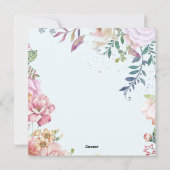 Happy Mother's Day Card Feiertagskarte (Rückseite)