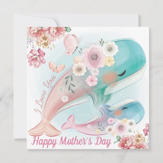 Happy Mother's Day Card Feiertagskarte (Vorderseite)