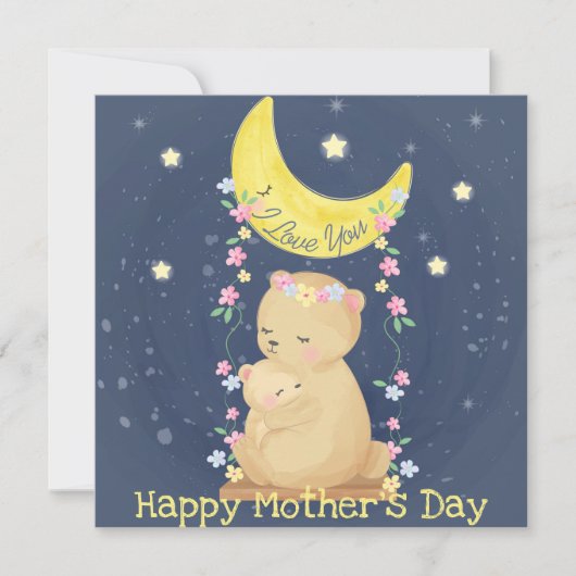 Happy Mother's Day Card Feiertagskarte (Vorderseite)