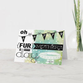 Happy Mother's Day card from the dog Karte