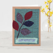 Happy Mother's Day Card Karte (Gelbe Blume)