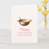Happy Mother's Day Card Karte (Gelbe Blume)