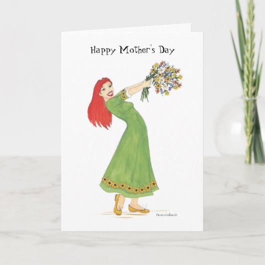 Happy Mother's Day Card Karte (Vorderseite)