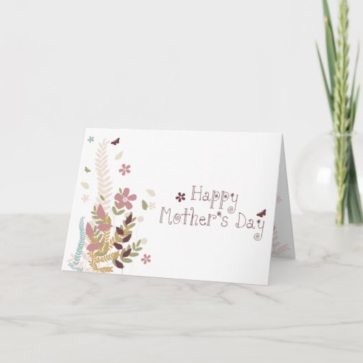 Happy Mother's Day Card Karte (Vorderseite)