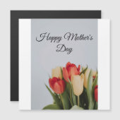 Happy Mother's Day Card Magnetkarte (Vorne/Hinten)
