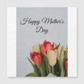 Happy Mother's Day Card Magnetkarte (Vorderseite)