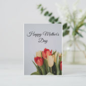Happy Mother's Day Card Postkarte (Stehend Vorderseite)