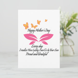 Happy Mother's Day Cards Dankeskarte